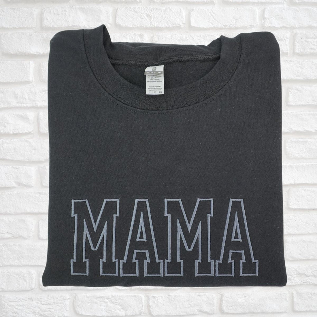 Embroidered Mama Hoodie with Kids Names - Mother's Day Gift